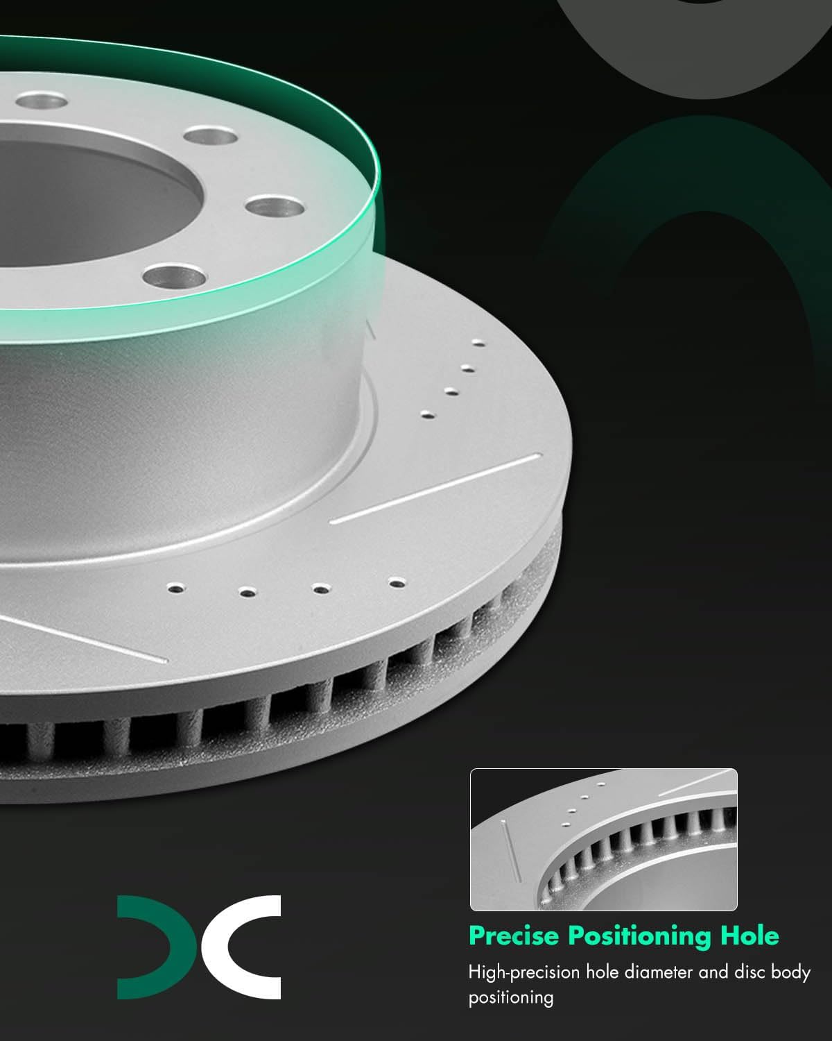 SCITOO Front 13.89' Brake Pads and Rotors Kits Fit For Dodge Ram 1500 2006-2008,For Ram 2500 2003-2008,For Ram 3500 2003-2008