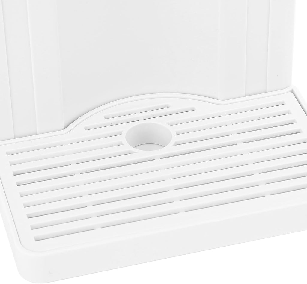 3 Second Rapid Heating, 7 Temperatures 3L Capacity Quick Hot Water Dispenser for Countertop Desktop with Self (US Plug 110V)(White)