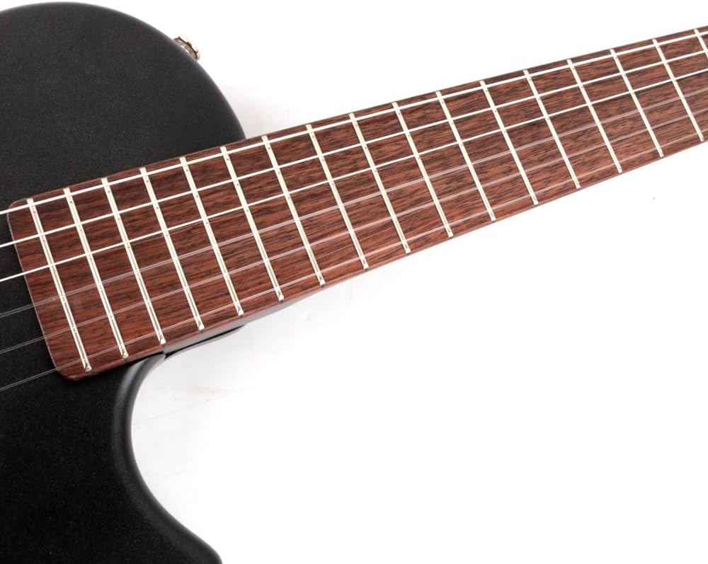 Fojill Electric Classical Guitar Classic Nylon String Travel Portable Silent Practice Guitars Mahogany Body Neck Rosewood Fretboard With Gig Bag