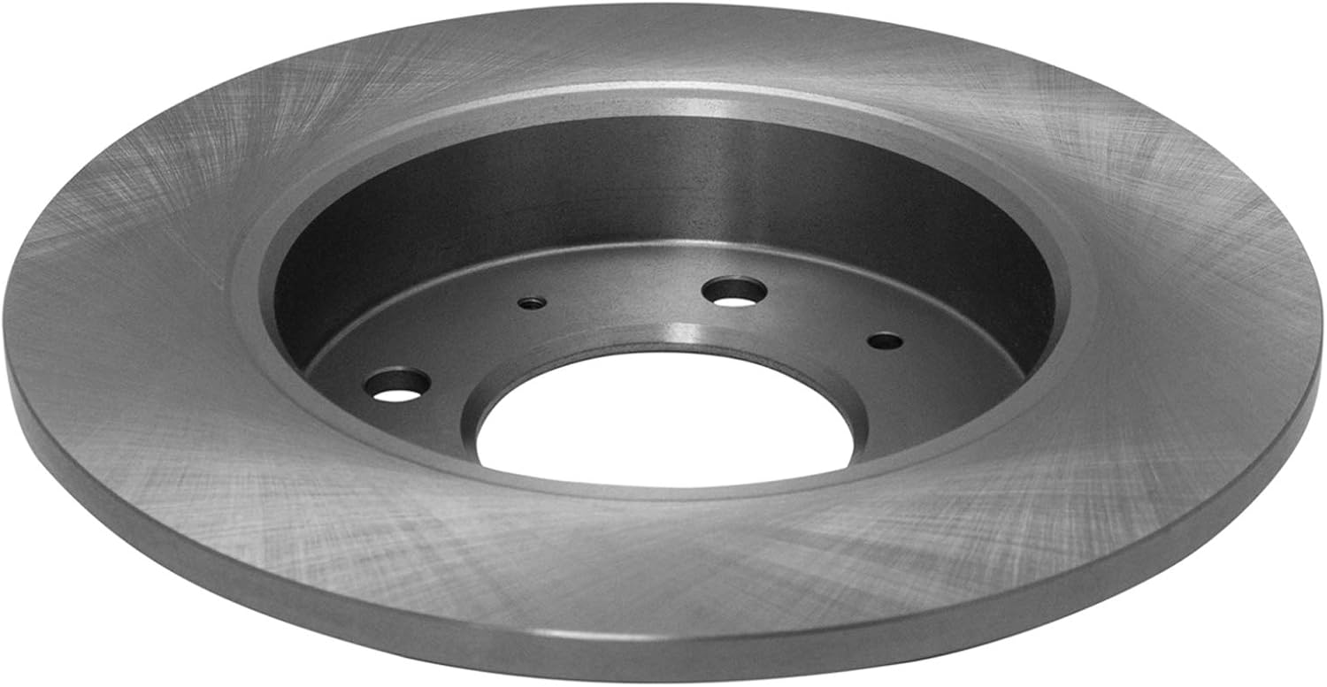 TRQ Front and Rear Brake Pad and Rotor Set Ceramic Vented Solid Rotors Compatible with 2004-2009 Kia Spectra 2005-2009 Spectra5