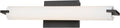 GEORGE KOVACS P5044-37B Tube Vanity Bath Light, 3-Light, 180 Total Watts, 4.75-in H x 20.5-in W, Dark Restoration Bronze
