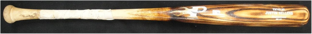 Justin Sellers Official Major League Game Used Baseball Bat All Star Fanfest MLB