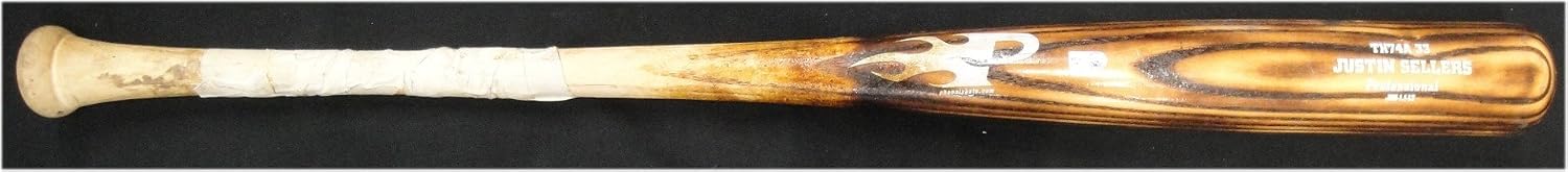 Justin Sellers Official Major League Game Used Baseball Bat All Star Fanfest MLB