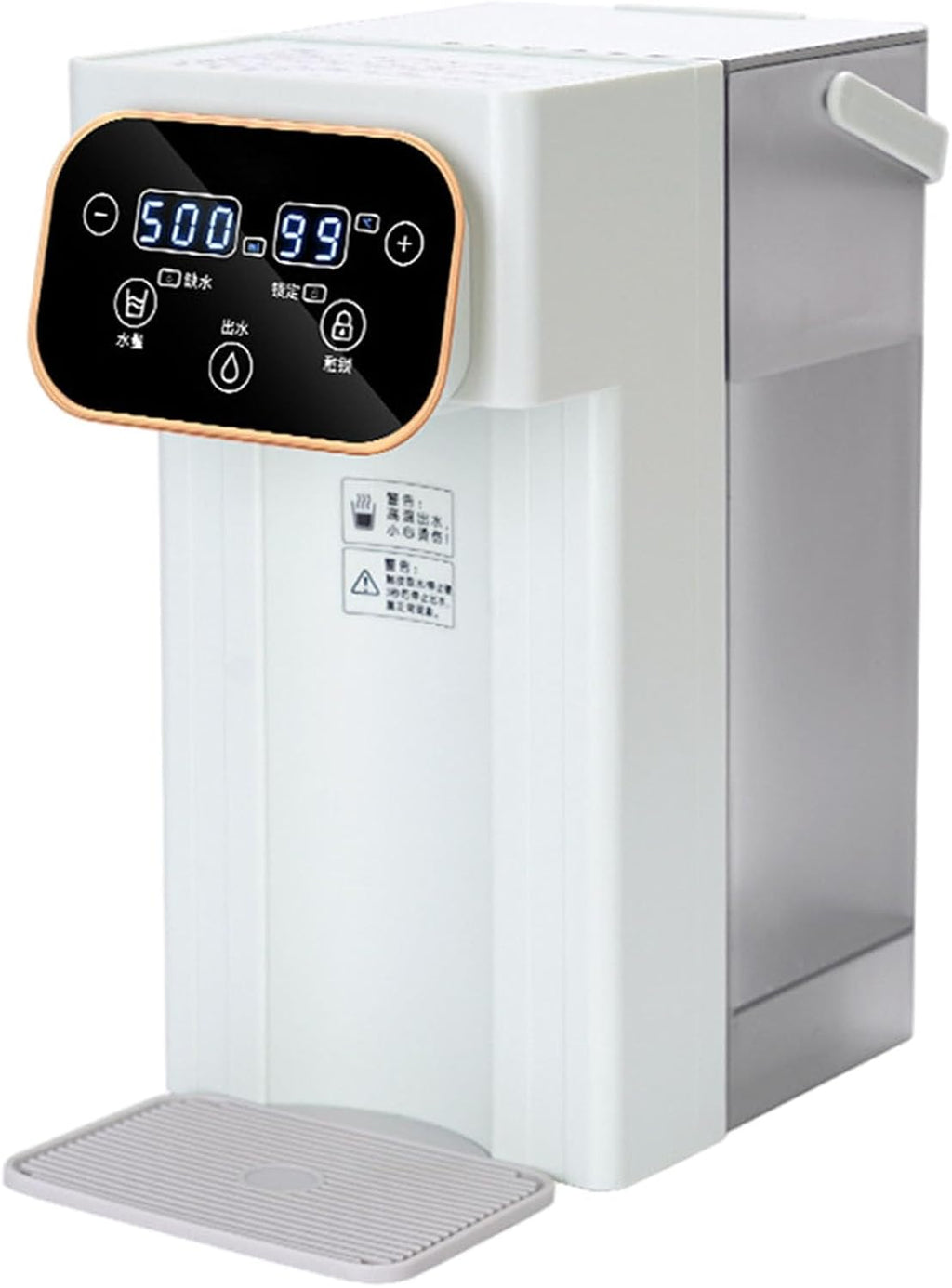 Hot Water Dispenser Countertop, Portable 2000W Fast Heating Water Boiler with 3L Detachable Water Tank, 12 Temp Settings, 8 Volume Control & Safety Lock, for Home, Office, Travel
