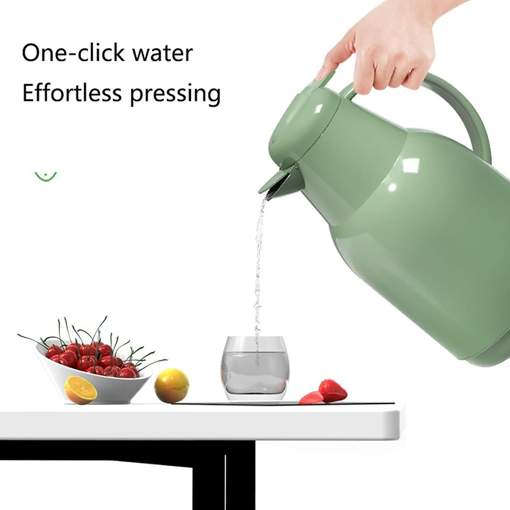 Electric Kettle Kettle Household Insulation Pot Glass Liner Kettle Make Tea Coffee Portable Travel Keep Warm Smart Water Kettle Tea Kettle,Blue,1.5L