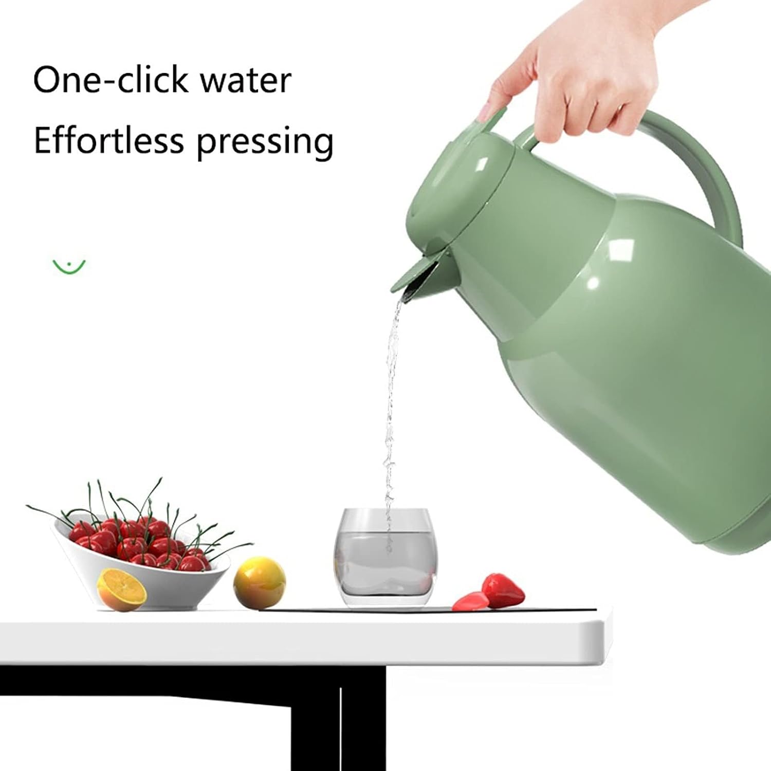 Electric Kettle Kettle Household Insulation Pot Glass Liner Kettle Make Tea Coffee Portable Travel Keep Warm Smart Water Kettle Tea Kettle,Blue,1.5L