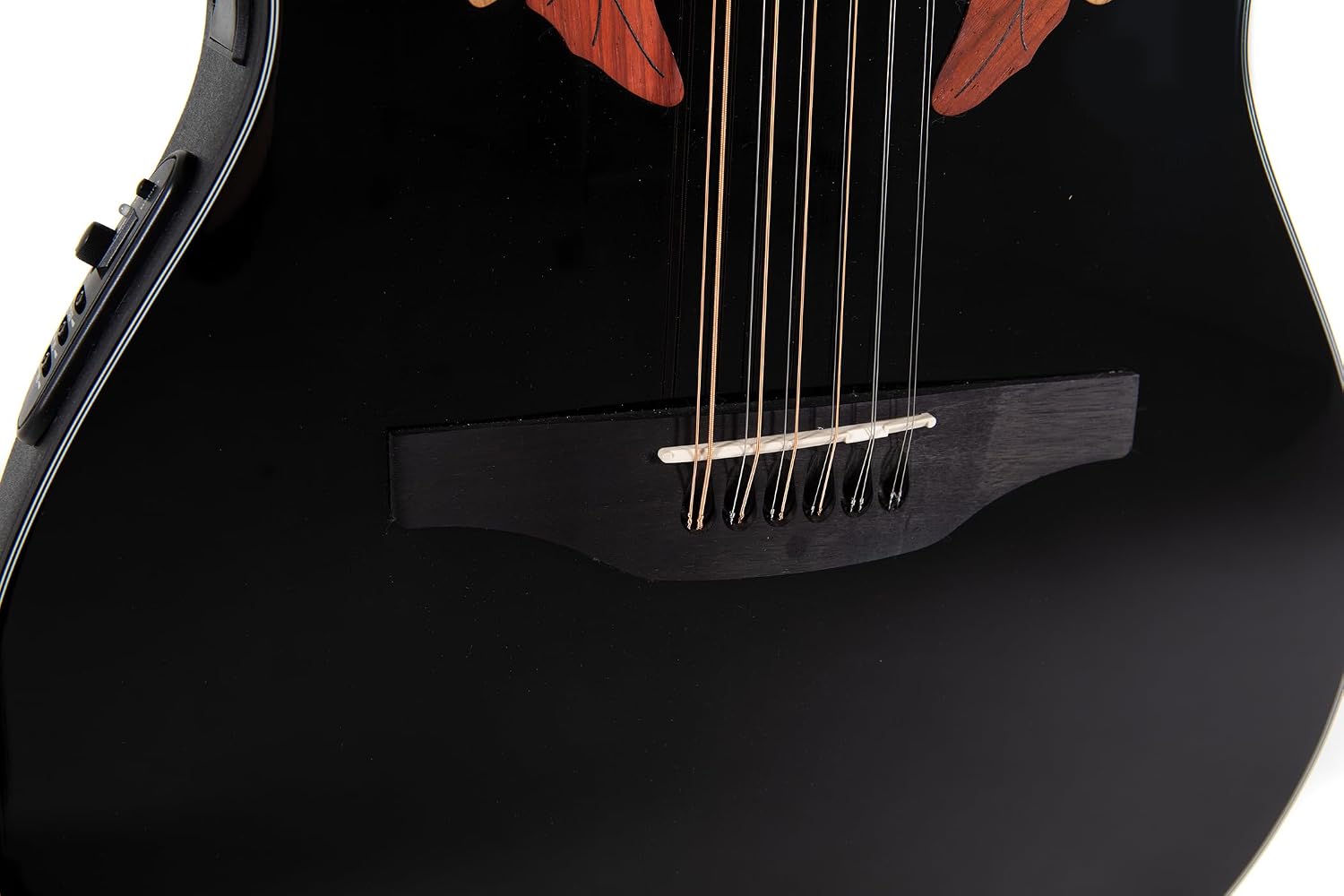 Ovation Elite Celebrity Mid-depth 12-string Black
