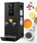 Automatic Hot Water Boiler, Commercial Auto Fill Hot Water Dispenser, Stepping Type Boiling Water Machine, with Temperature Display & Timer, for Brewing Coffee, Hot Cocoa,Black