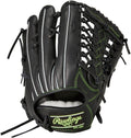 Rawlings Baseball Glove Soft Adult Soft HOH PRO EXCEL Elite GR5HEEB870 Black [Outfielder] Size 12.25 *Right Throwing (Left Handed)