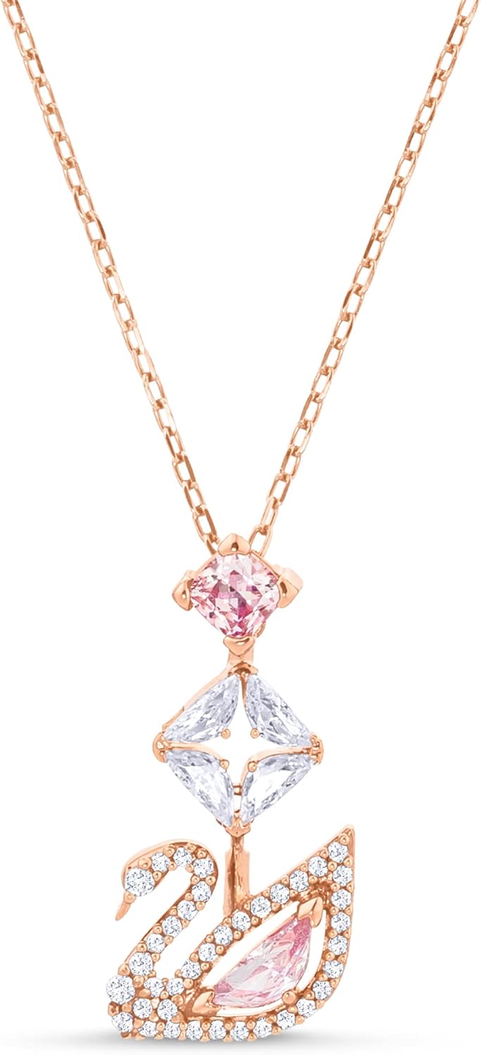 Swarovski Dazzling Swan Jewelry Collection, Blue Crystals, Pink Crystals, Clear Crystals