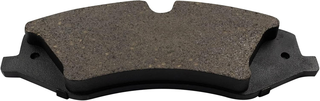 TRQ Front Brake Pad and Rotor Set Ceramic G Coated Vented Rotors Compatible with 2017 Land Rover Discovery 2010-2016 LR4 2014-2017 Range Rover 2011-2017 Range Sport