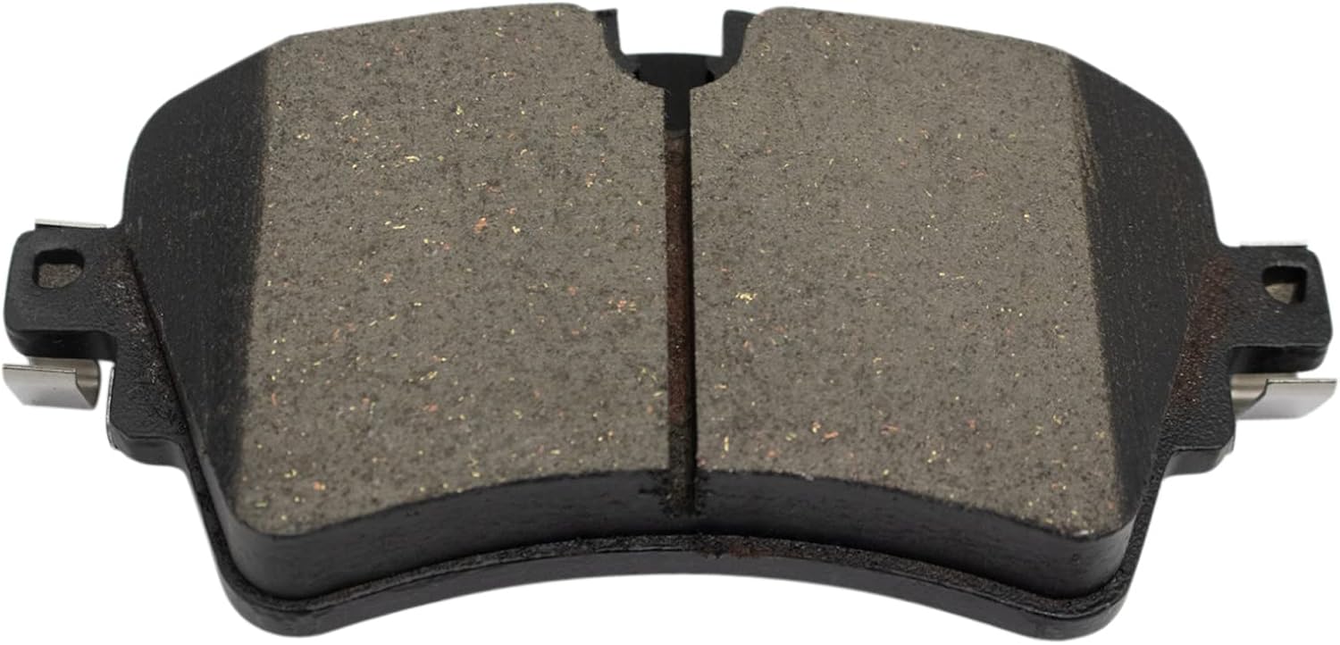 TRQ Front Brake Pad and Rotor Set Ceramic G Coated Vented Rotors Compatible with 2014-2019 Mini Cooper 2016-2018 Cooper Clubman