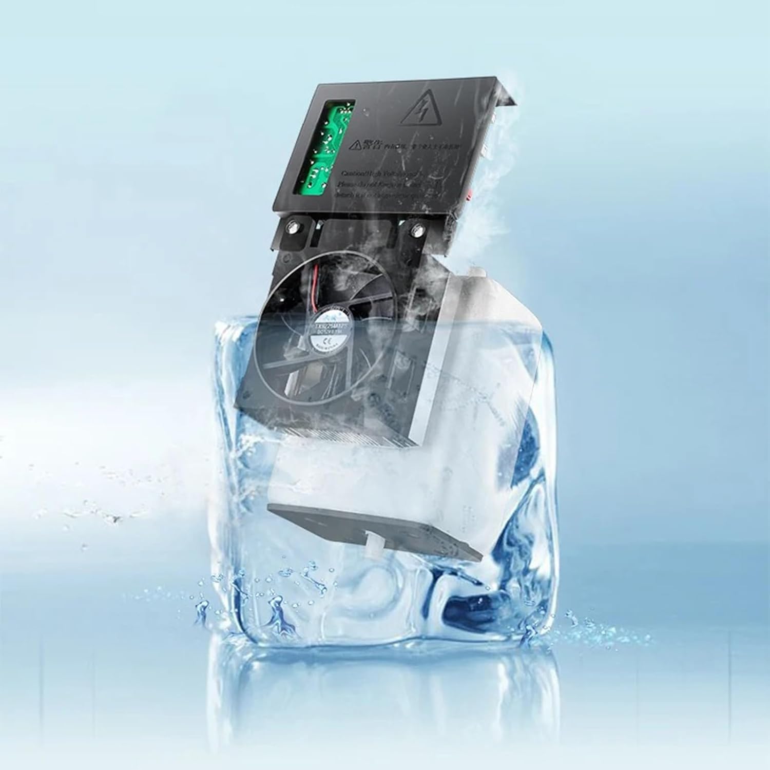 Water Dispenser Stainless Steel Inner Tank Water Dispenser Mini Desktop Cooling Heating Ice and Hot for Students and Dorms Hot Water Dispenser Water Cooler Dispenser(ICY Warm Hot)