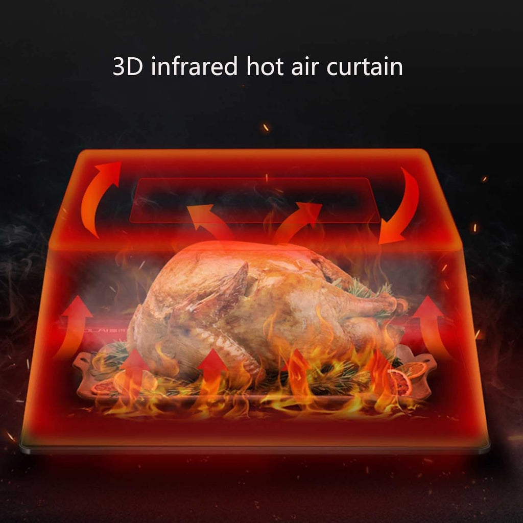 Plate Warmer Food Warming Tray Electric Warming Tray Electric Food Warmer Plate with Tempered Glass Surface Keeps Food Hot for Party Chafing Dish