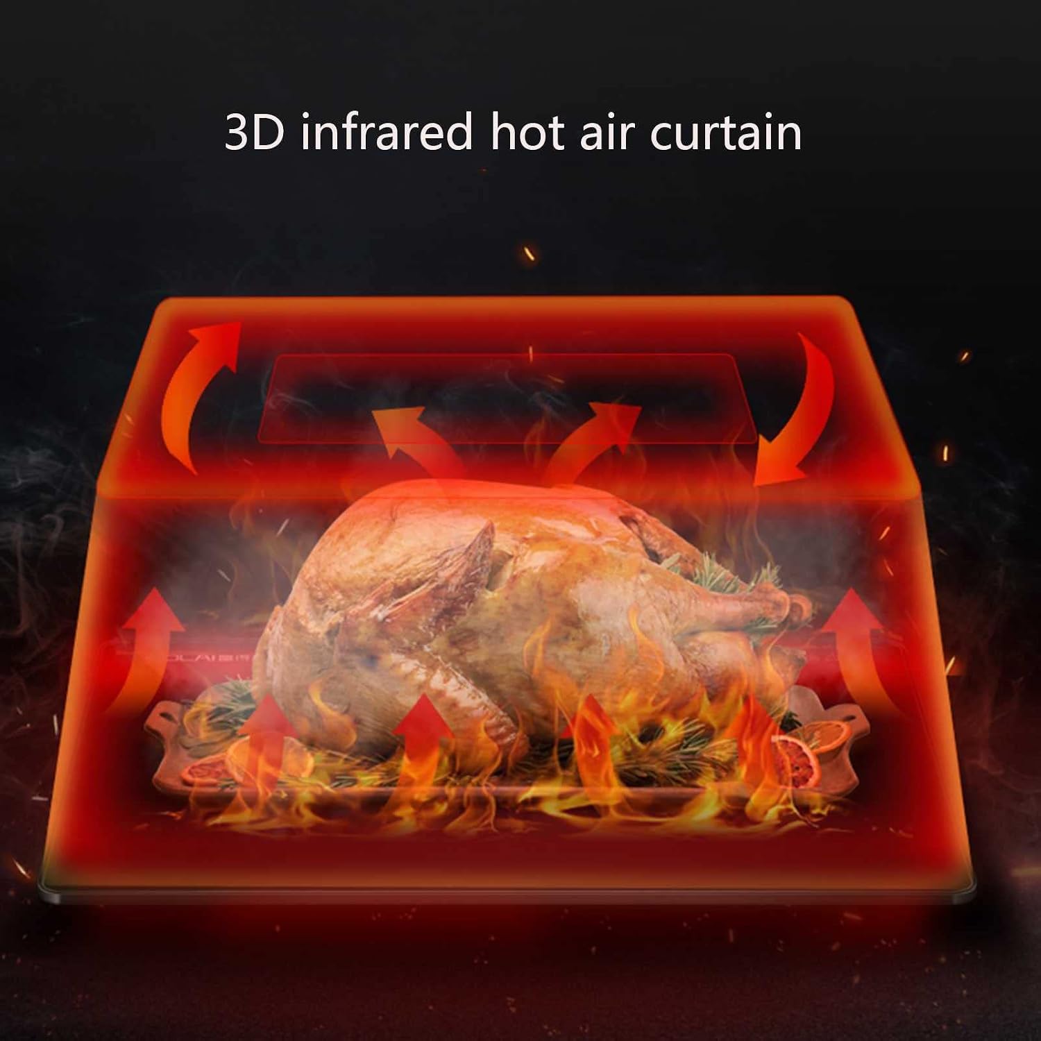 Electric Warming Tray, Food and Plate Warming Tray Electric Food Warmer Plate with Tempered Glass Surface Keeps Food Hot for Party Chafing Dish