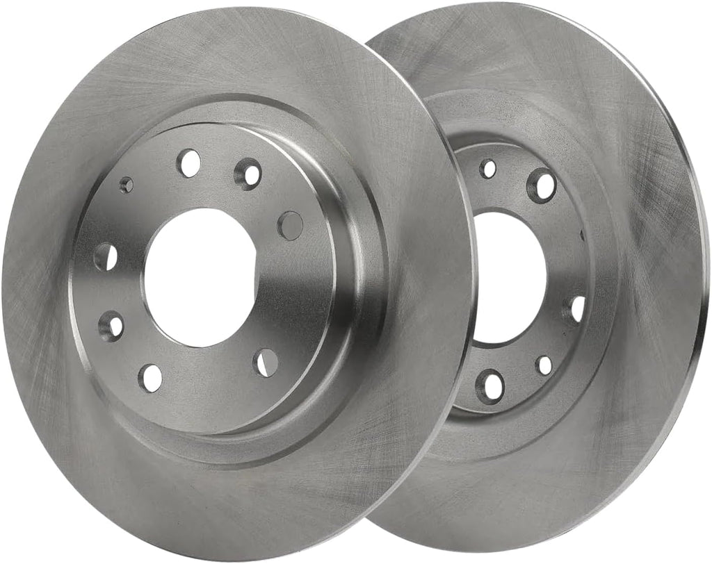 Detroit Axle - FWD Brake Kit for 2016 2017 2018 Mazda CX-3 11.02' inch Front and 11.06' inch Rear Disc Brake Rotors Ceramic Brakes Pads with Hardware Replacement