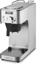 Waring Commercial Café Deco Thermal Coffee Brewer, 3.9 Gallons per Hour, Fits Large 64 oz Thermal Carafes, Stainless Steel, Front Mounted Faucet, NSF Certified, WCM60PT