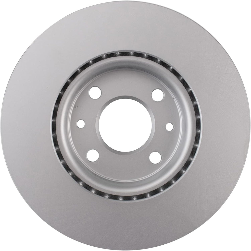 TRQ Front Brake Pad and Rotor Set Ceramic G Coated Vented Rotors Compatible with 2012-2017 Fiat 500