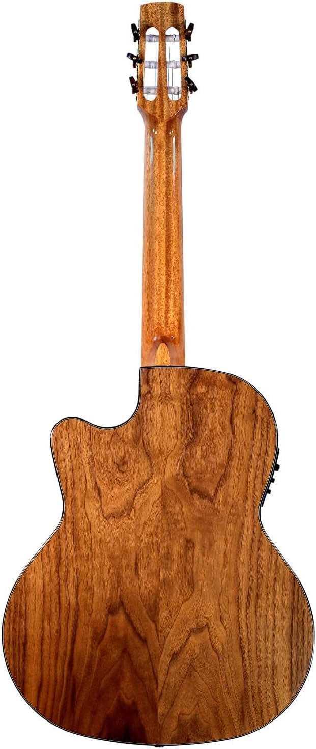 Kremona Kiano – Acoustic/Electric Nylon String Guitar – Handmade in Europe – Deluxe Hardshell Case Included