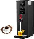 Step-Heating Commercial Hot Water Dispenser, 25L Countertop Hot Water Dispenser Electric Commercial Boiling Water Machine for Tea Coffee Shop Dessert Shop Hotel,Black