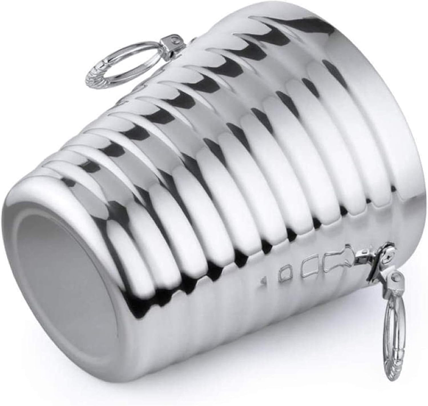 Ice Bucket with Lid, Tongs and Handle - Wall Insulated Stainless Steel for Entertaining, Parties, Barware