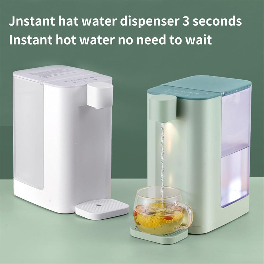 Water Dispenser Instant Desktop Water Dispenser 3-Second Fast Heating Desktop Water Heater Mini Smart Water Dispenser Hot & Cold Water Dispensers(White)