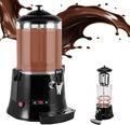 5L 10L 110/220V Hot Chocolate Dispenser Machine,Chocolate Fountain,Electric Chocolate Beverage Making Machine,30~90℃ Adjustment Chocolate Tempering Machine(10L)