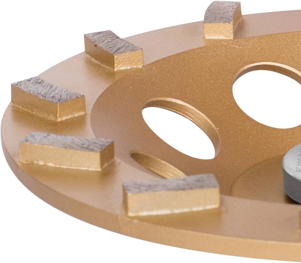 Makita A-96419 7' Low-Vibration Diamond Cup Wheel, 12 Segment Turbo