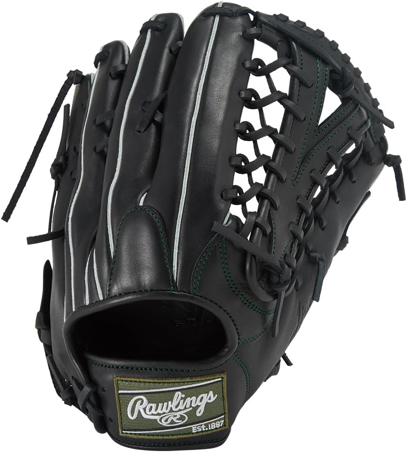Rawlings Baseball Glove Soft Hyper TECH R2G GR5FHTB88FS Outfielder Black 12.5' *for Left Throwing