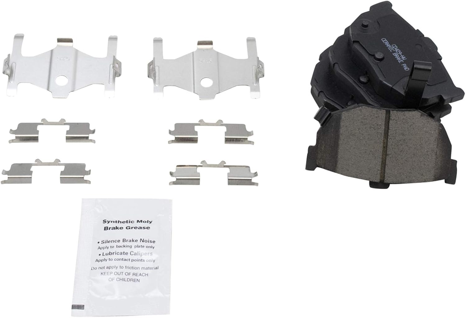 TRQ Front and Rear Brake Pad and Rotor Set Ceramic Vented Solid Rotors Compatible with 2003-2008 Hyundai Tiburon