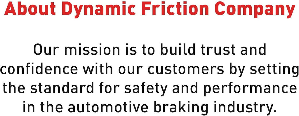 Dynamic Friction Company Brake Kit For 2017-2020 Porsche Macan| Front and Rear 5000 Advanced Brake Pads and Rotors Kit|Hardware included