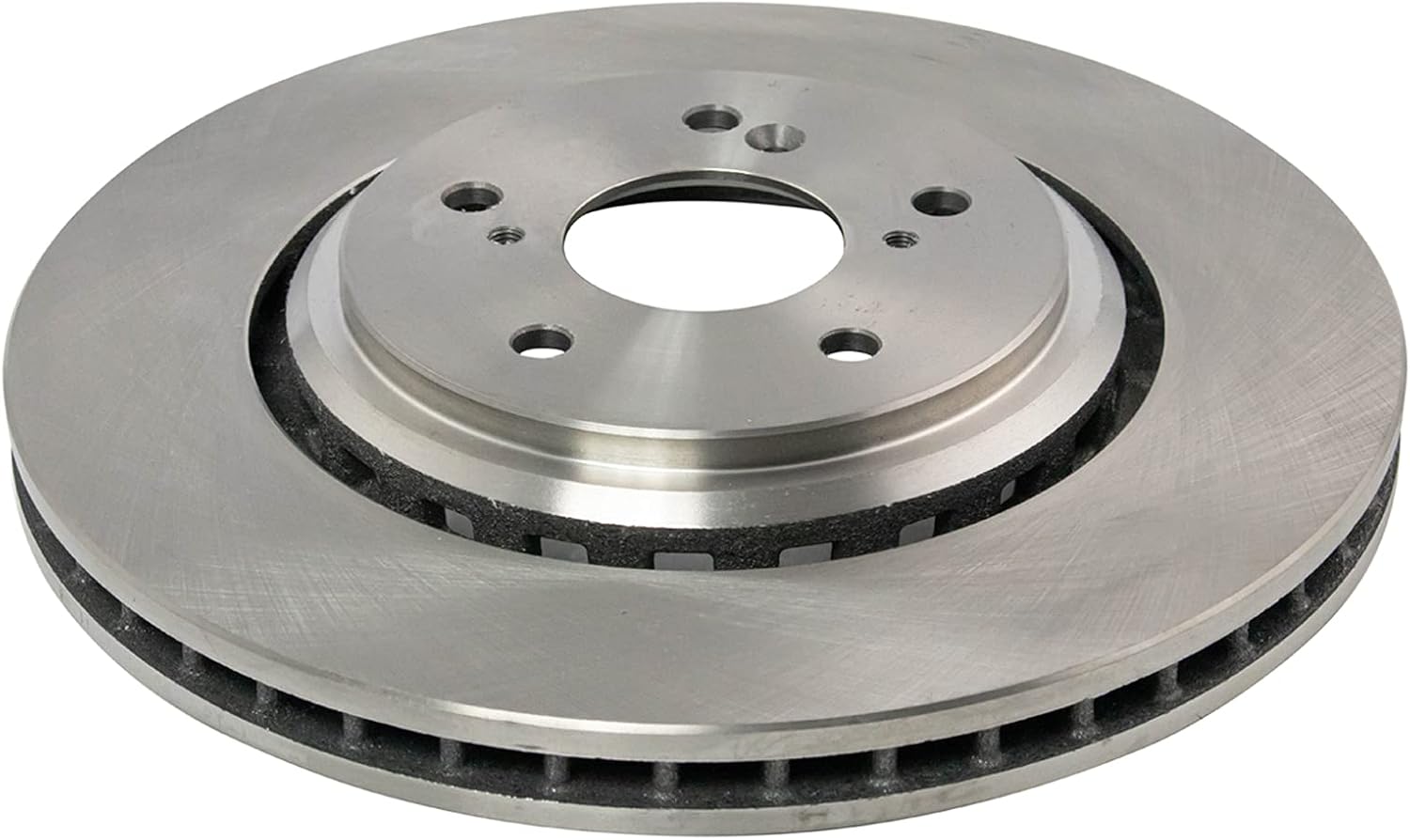 TRQ Front Ceramic Brake Pad and Rotor Set Compatible with 2015-2020 Acura TLX with 320mm Front Rotors