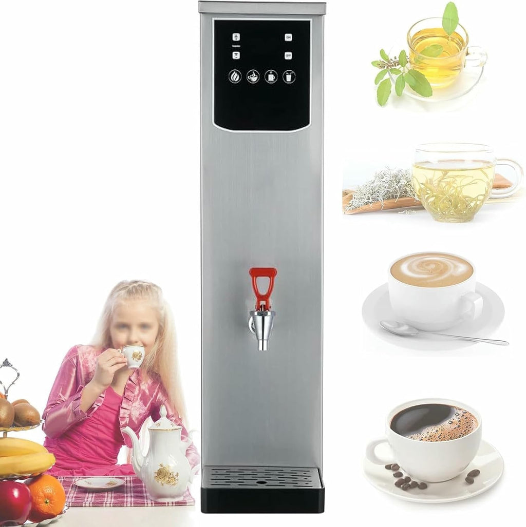 Commercial 20 litres Hot Water Boiler,Instant Water Boiler Lectric Kettles,Fast Boiling Water,2.5kW Autofill Stainless Steel Tea,for Staff Canteens,Offices