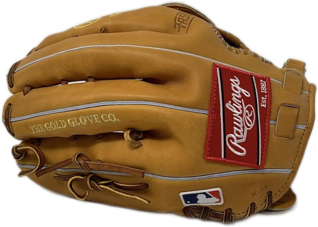 Rawlings Heart of The Hide PRO27HF Baseball Glove 12.75 Inch Pro Stiff Tan Right Hand Throw Standard Fit