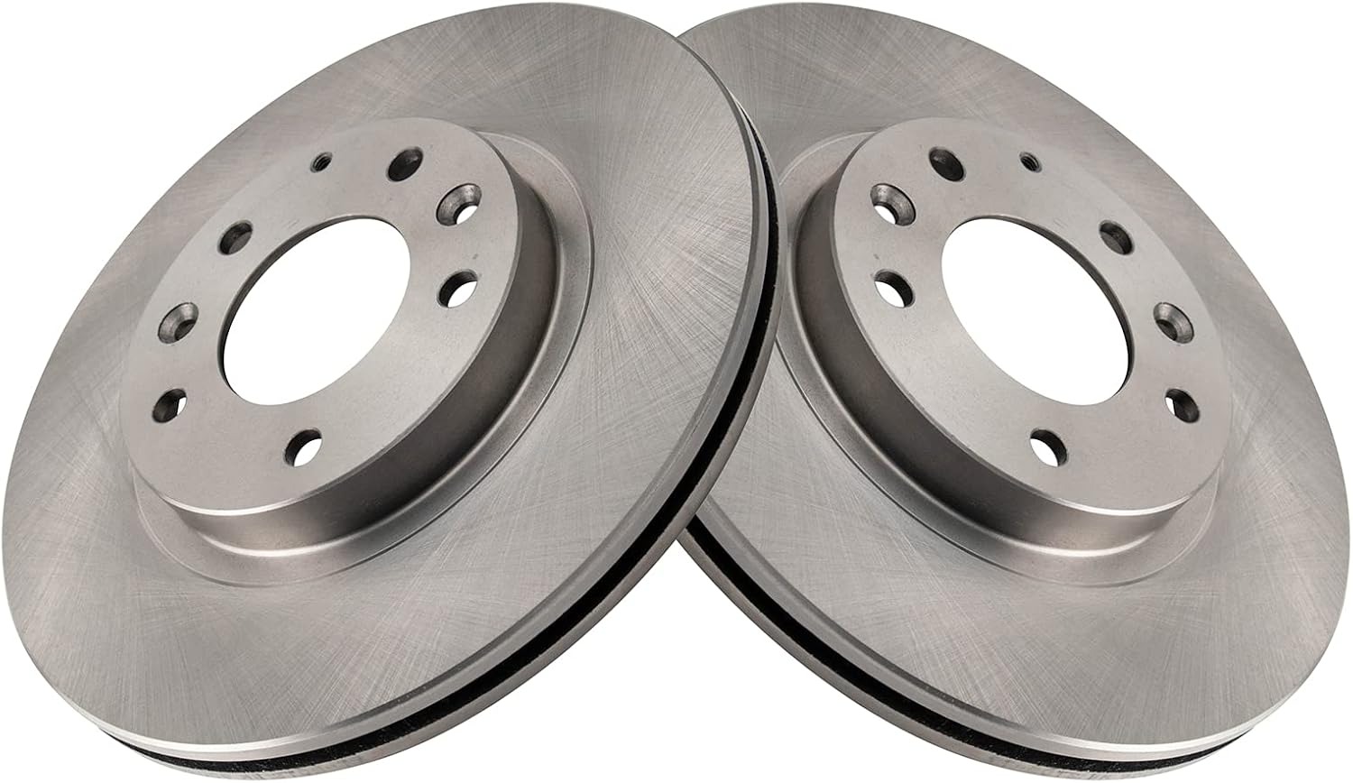 TRQ Front Brake Pad and Rotor Set Ceramic Vented Rotors Compatible with 2006-2015 Mazda MX-5 Miata