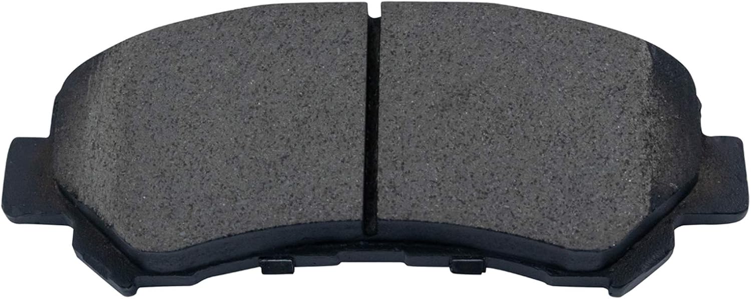 TRQ Front Ceramic Brake Pad and Rotor Set Includes Calipers Compatible with 2008-2013 Nissan Rogue 2014-2015 Nissan Rogue Select