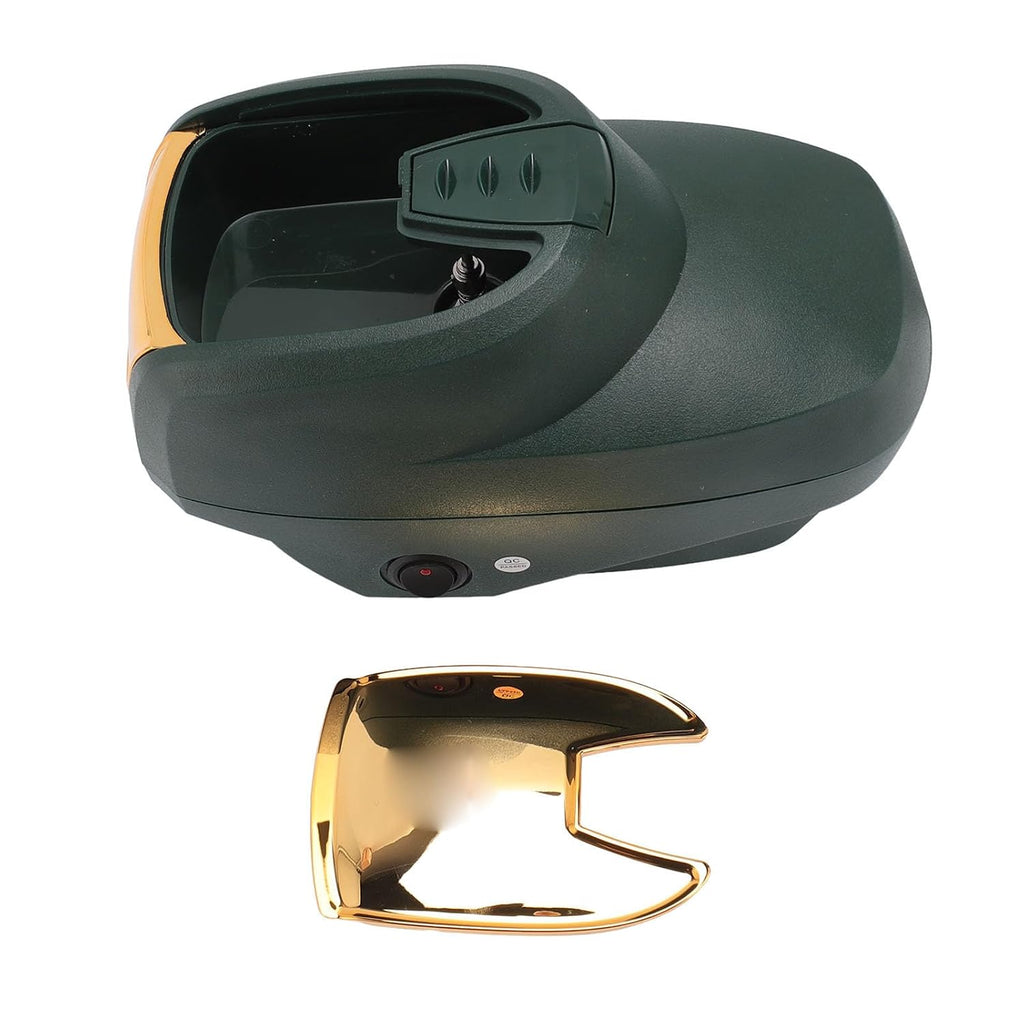 Professional Hot Lather Machine Rich Foam Large Capacity Electric Hot Lather Machine Beauty Green Gold (27 * 19 * 16 cm)