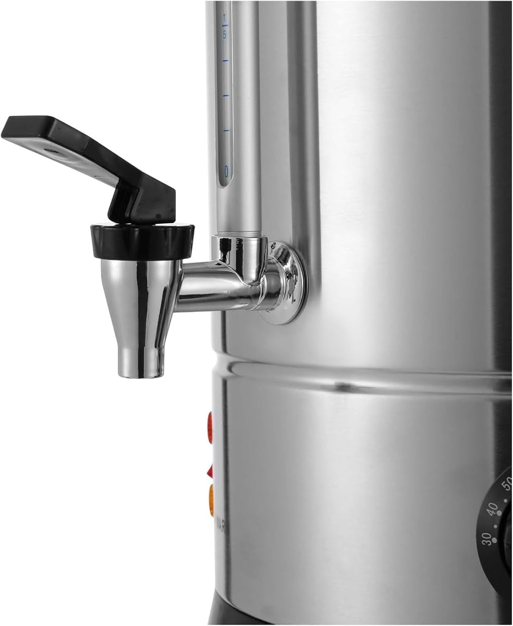 Hot Water Urn Pot Insulated Stainless Steel, Hot Water Dispenser Electric Water Boiler and Warmer Stainless Steel Interior 86-230℉ Temp Adjustable