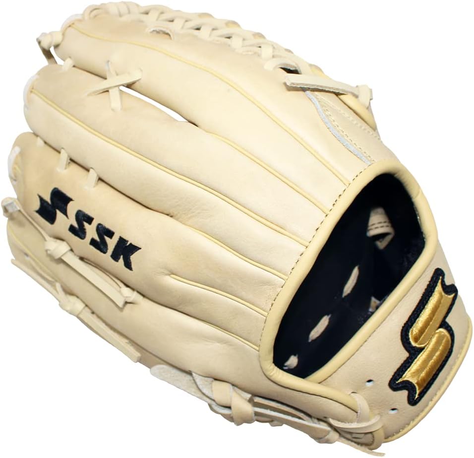 SSK Z5 Craftsman Outfield Baseball Glove – Deep Pocket 12.25' - 12.5' - 12.75' – Right & Left Hand Throw
