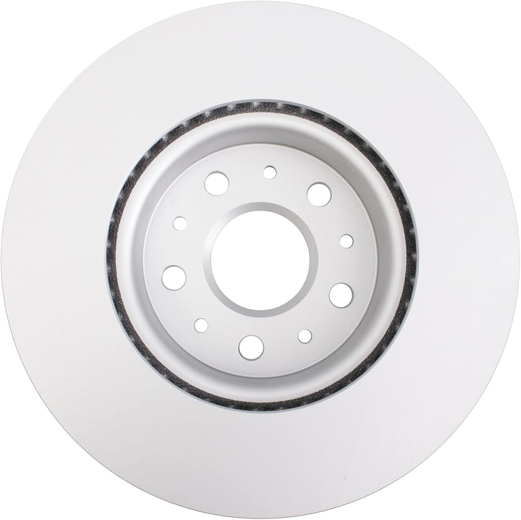 TRQ Front Brake Pad and Rotor Set Ceramic Vented Rotors G Coated Compatible with 2016-2020 Chevrolet Camaro