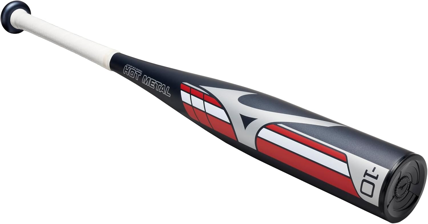 Mizuno Boys HOT Metal - Youth USA Baseball Bat