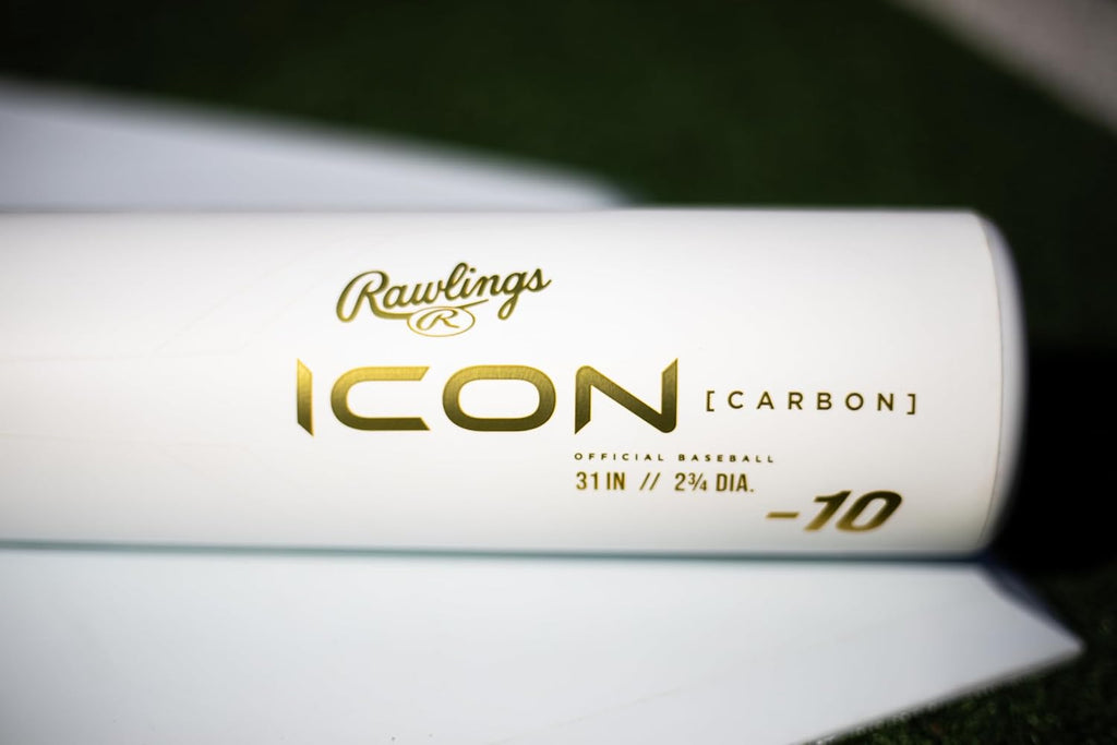 Rawlings | 2024 | ICON Baseball Bat | USSSA | -5 / -8 / -10 Drop | 2 3/4' Barrel | 2 Pc. Composite