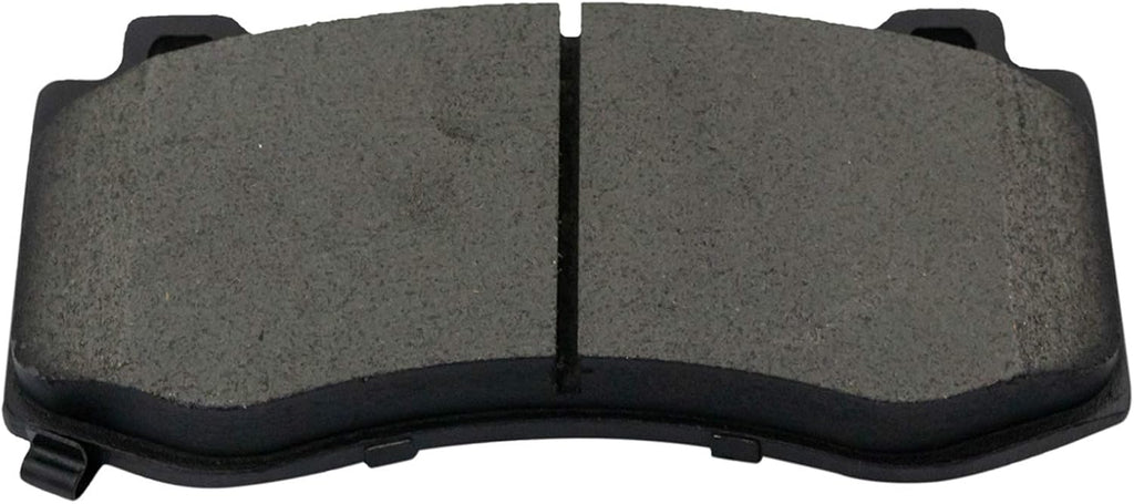 TRQ Front Brake Pad and Rotor Set Ceramic Vented Rotors Compatible with 2005-2014 Chrysler 300 2006-2019 Dodge Challenger 2006-2018 Charger 2006-2008 Magnum