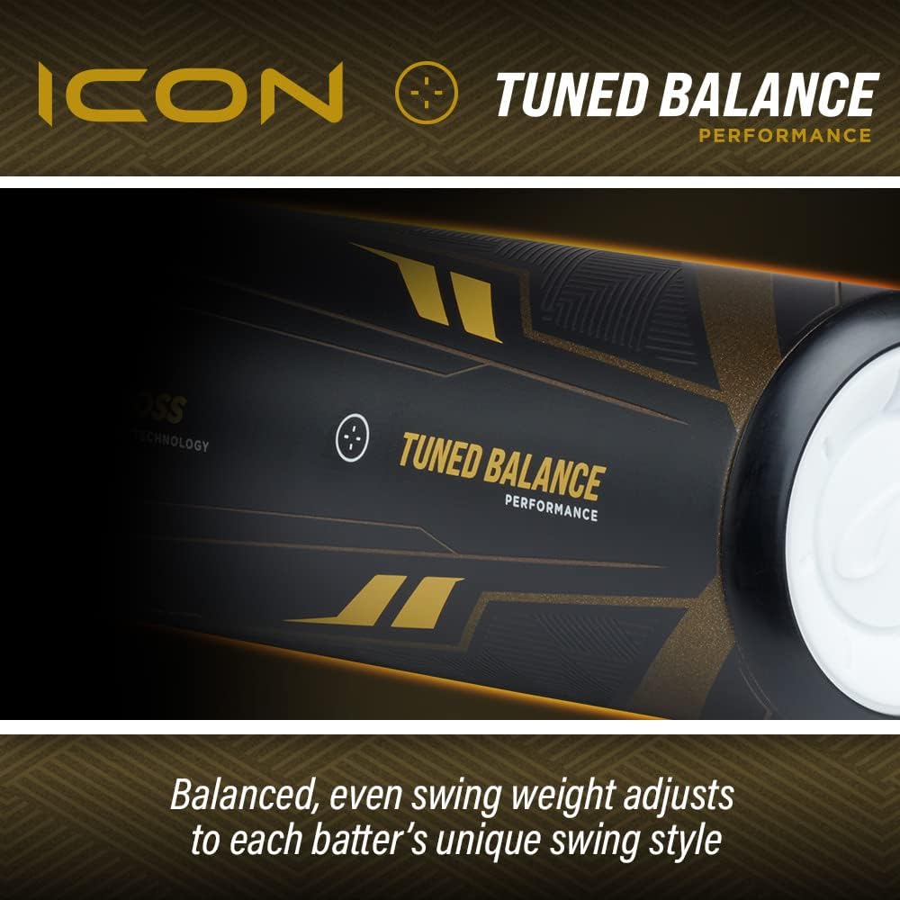 Rawlings | ICON Baseball Bat | BBBCOR | -3 Drop | 2 Pc. Composite