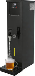 Commercial Hot Water Dispenser, 30L Hot Water Dispenser, 3000W Commercial Water Boiler Countertop with Panel, Fast Boiling for Office, Kitchen, Large Family & Instant Beverage Needs