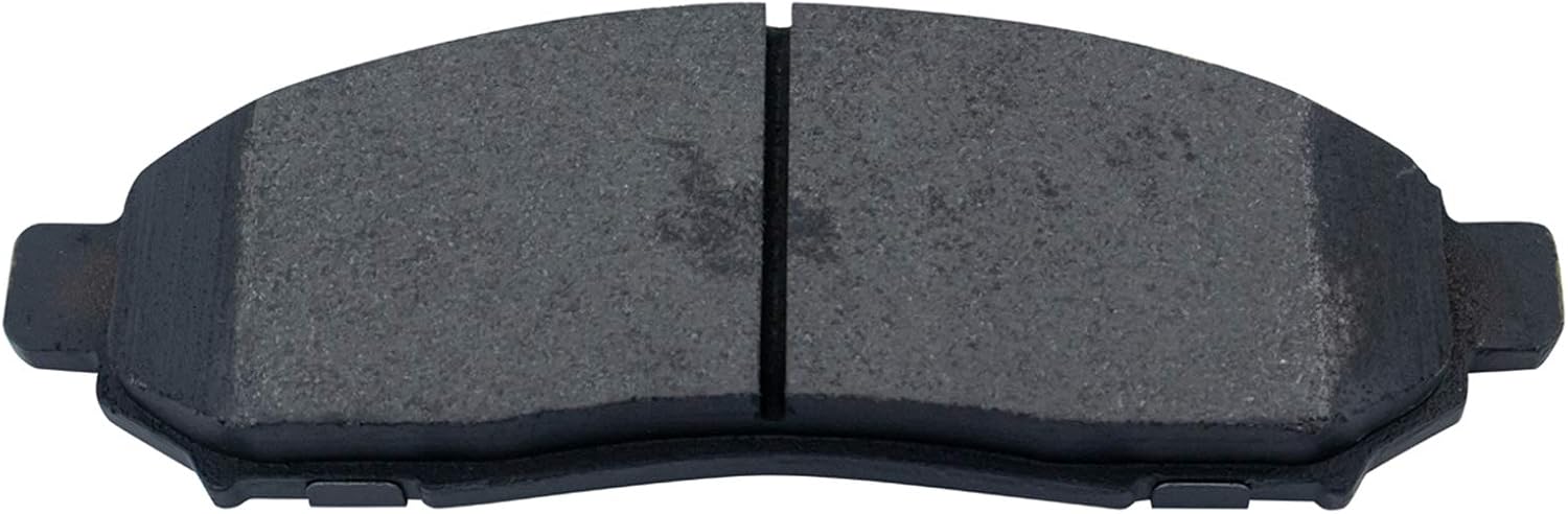 TRQ Front Brake Pad and Rotor Set Ceramic Vented Rotors Calipers Compatible with 2005-2018 Nissan Frontier 2009-2012 Suzuki Equator