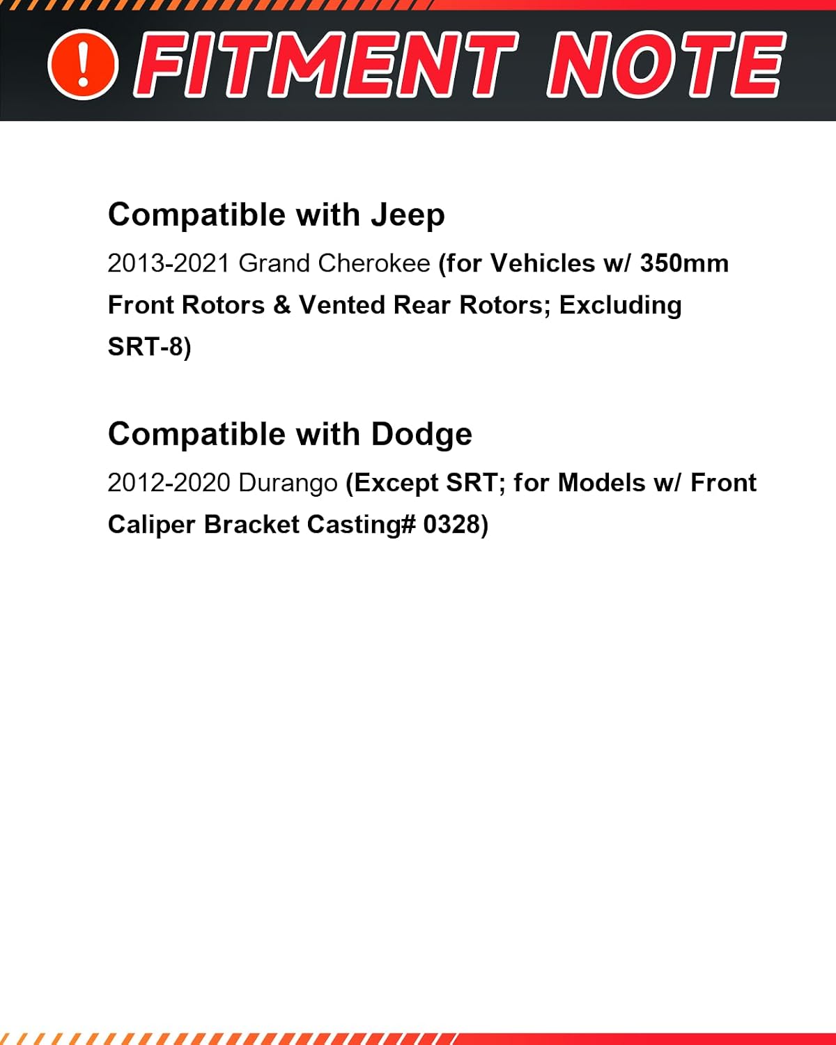 Brake Pads And Rotors Kit Compatible With 2012-2021 Jeep Grand Cherokee, 2022 WK, Front Automotive Replacement Brake Kits 53064 D1629-8655 Drilled And Slotted Rotors Geomet 350mm(13.8in)