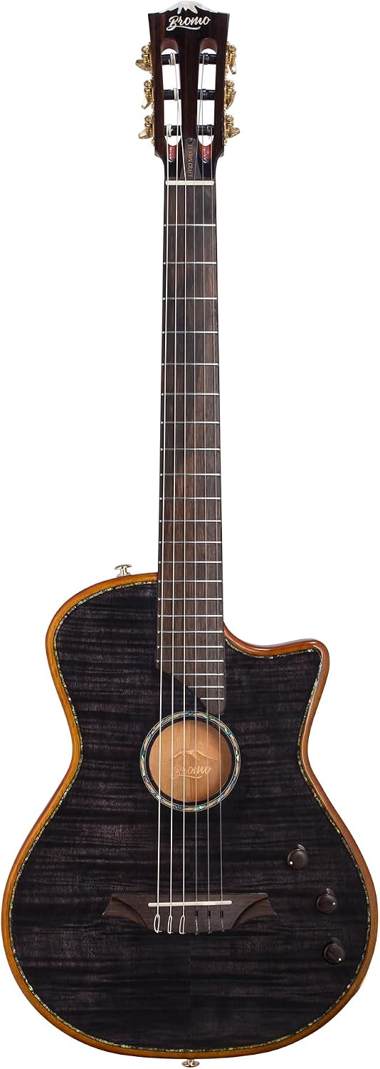 Bromo Ben 2C TBK Fusion Nylon String Electric Guitar