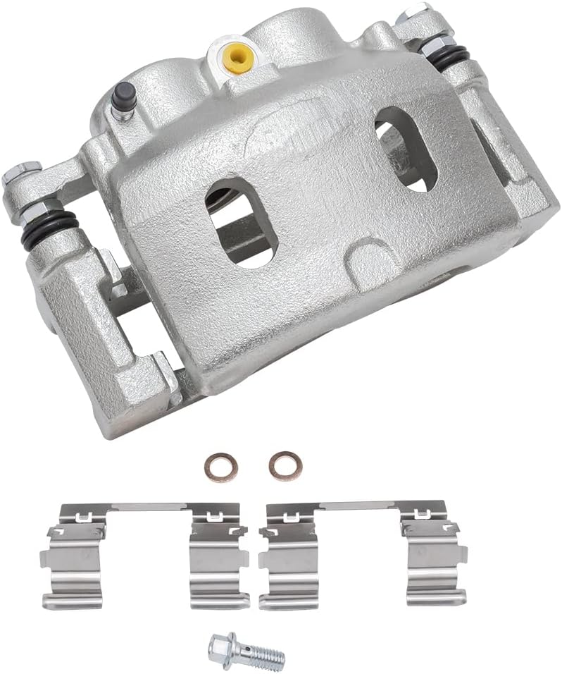 Detroit Axle - Front Brake Kit for Chevy GMC Tahoe Avalanche Silverado Suburban Express Sierra Yukon XL Savana 1500, Cadillac XTS Escalade ESV EXT, Drilled Brake Rotors Brake Pads Brake Caliper