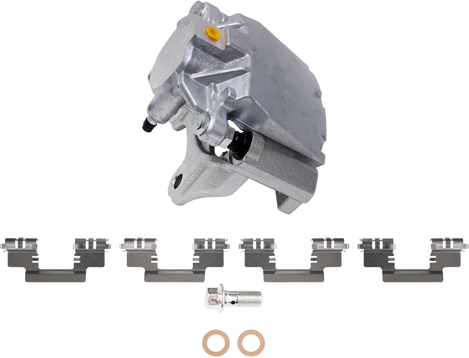 Detroit Axle - Rear Brake Kit for Chevy GMC Silverado Sierra 1500 Tahoe Yukon Cadillac Escalade Disc Brakes Rotors Disc Brake Caliper w/Bracket Replacement
